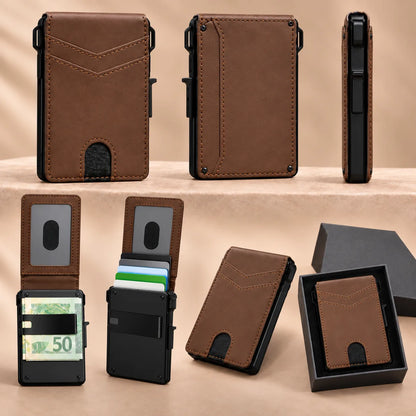 TYVEXO SmartCarry בצבע חום — 360 מעלות